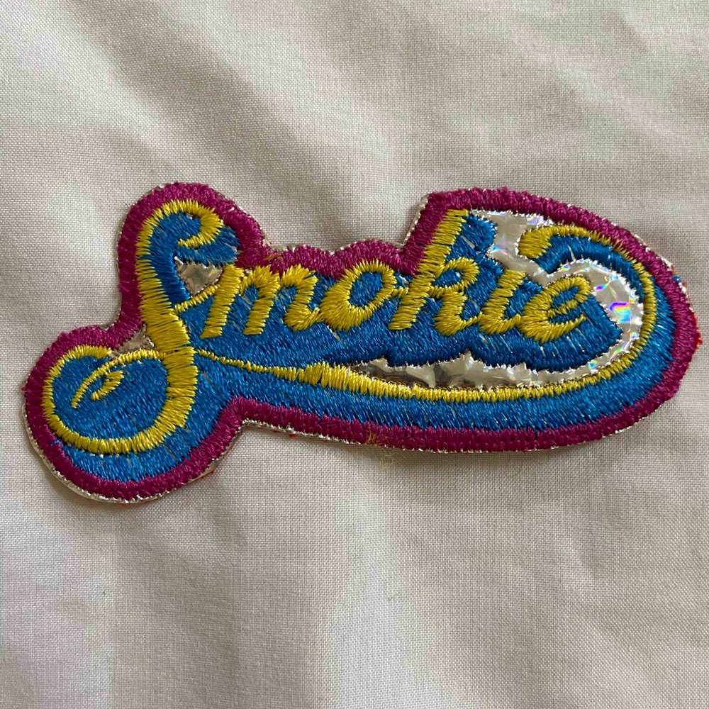 Vintage Smokie Iron On Patch